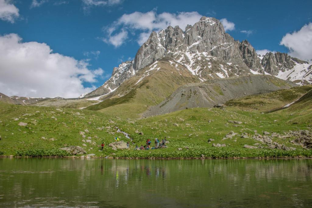 თინას ( ჯუთას ) ტბა - Tina ( Juta ) lake