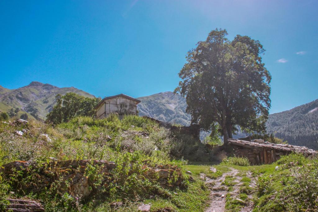 სოფელი გული, გულის უღელტეხილი - vilige Guli, Guli pass