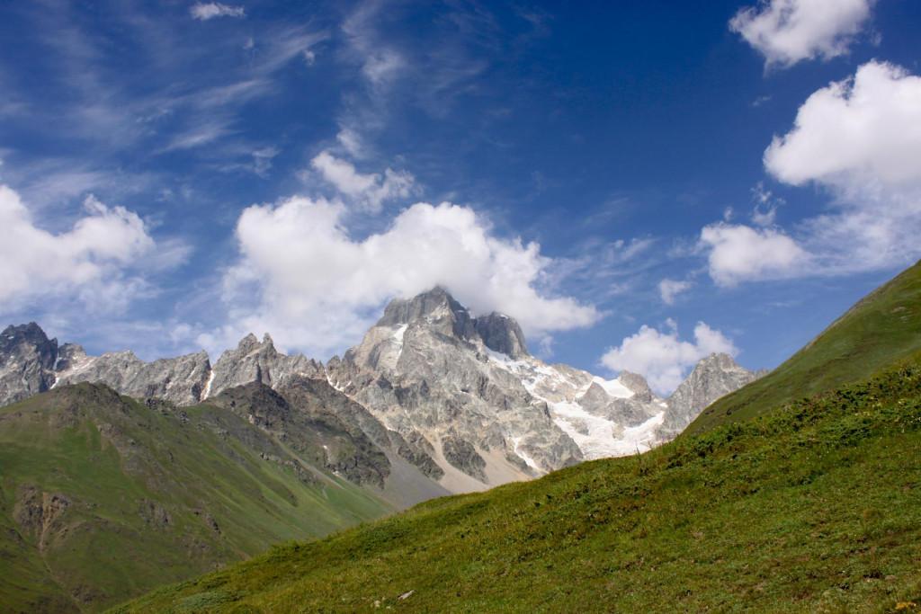 mount ushba მწვერვალი пик ушба