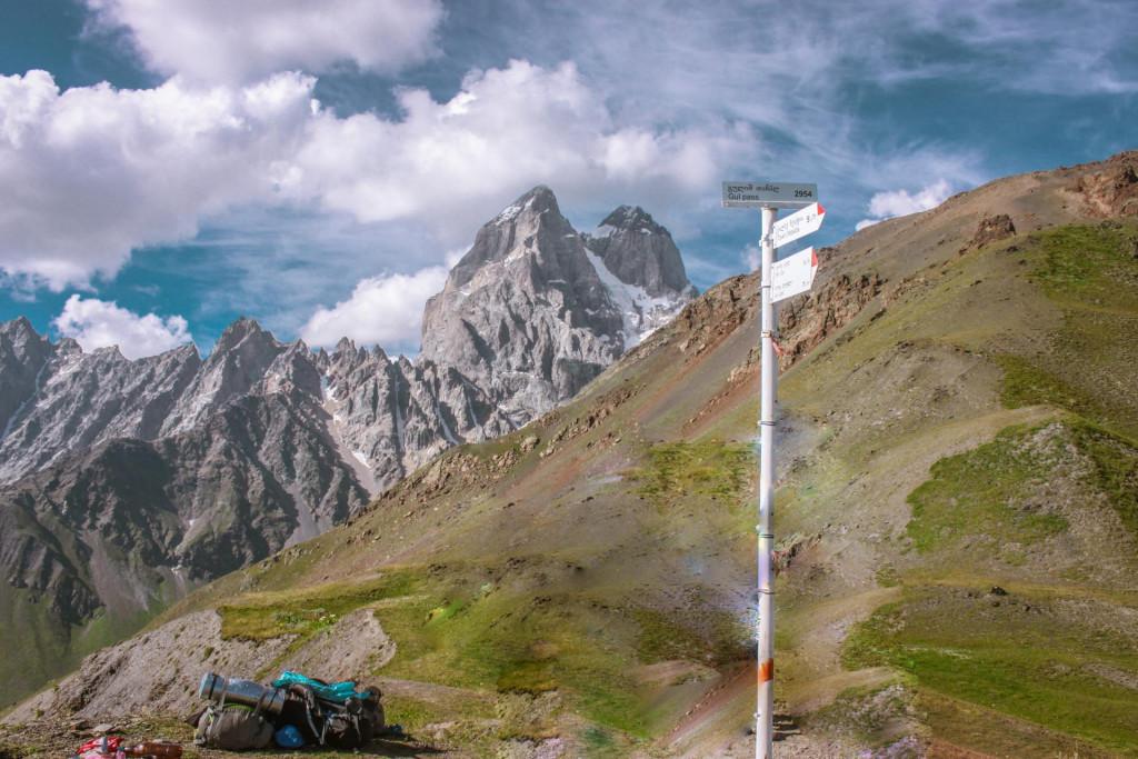 გულის უღელტეხილი, უშბა -  Guli pass, Ushba