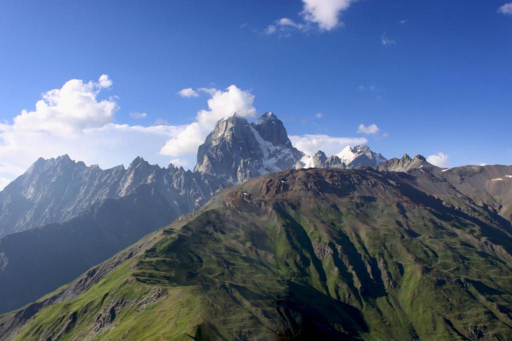 mount ushba მწვერვალი пик ушба