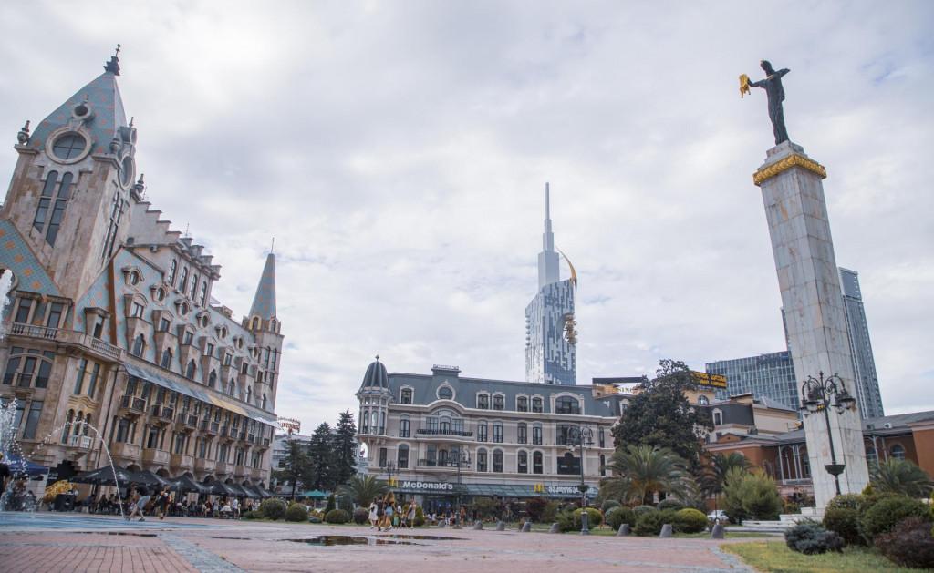 ბათუმის ევროპის მოედანი Batumi Europe Square Батуми Площадь Европы