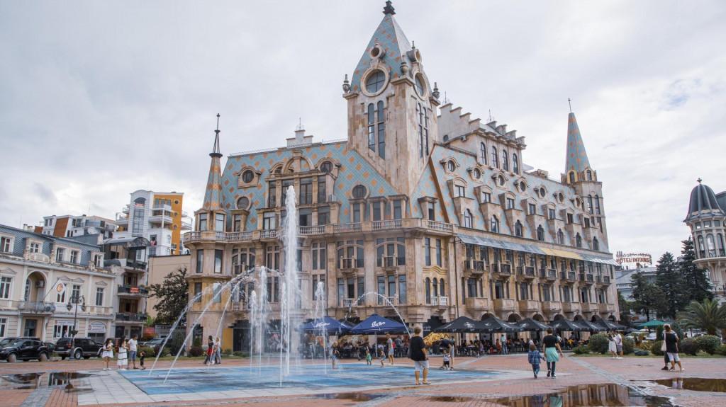 ბათუმის ევროპის მოედანი Batumi Europe Square Батуми Площадь Европы