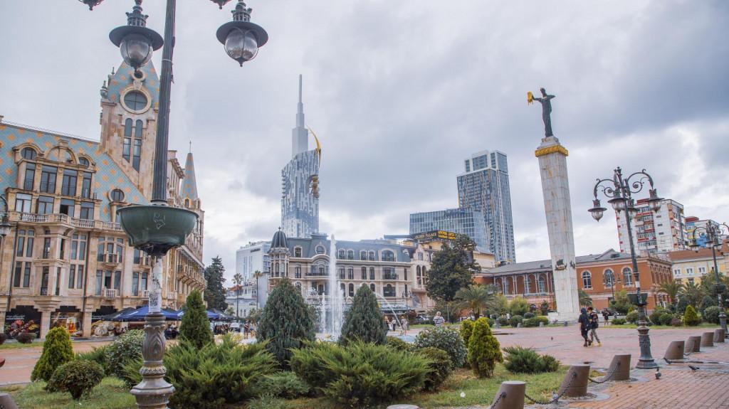 ბათუმის ევროპის მოედანი Batumi Europe Square Батуми Площадь Европы