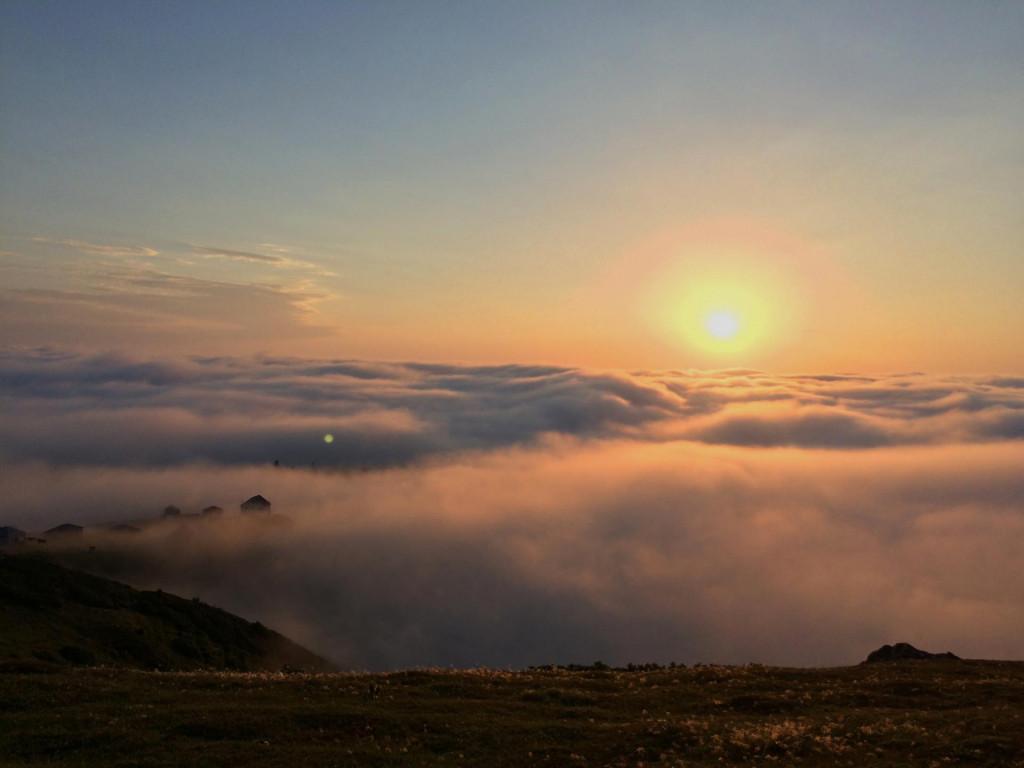 მზის ჩასვლა, გომის მთა, გურია