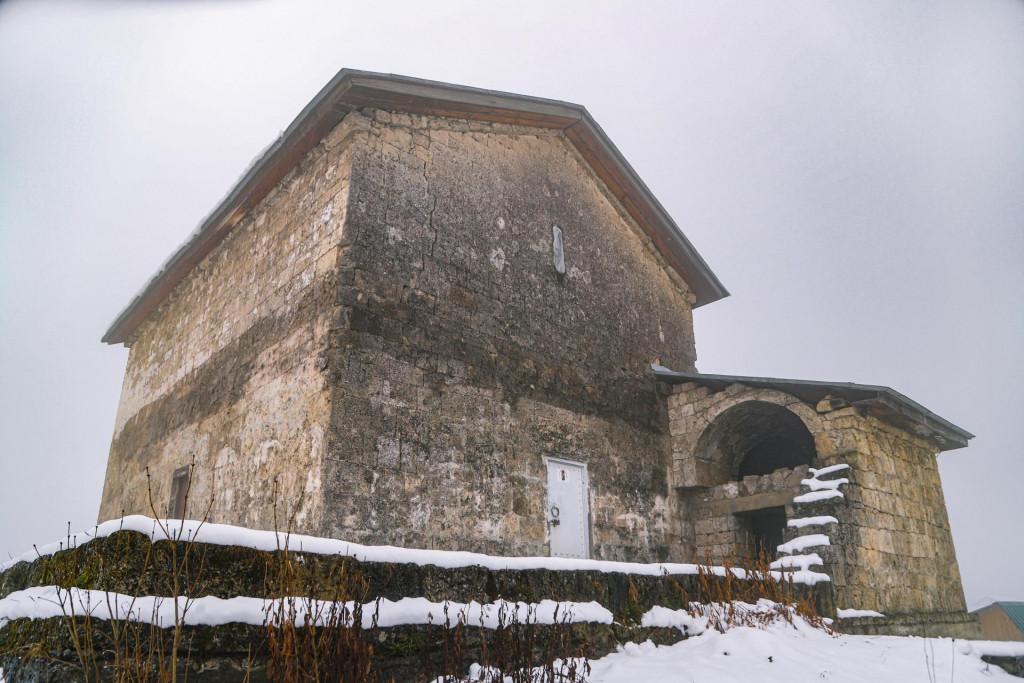 მაცხვარიშის მაცხოვრის ამაღლების ტაძარი Храм Спасителя church of the Matskhvarishi