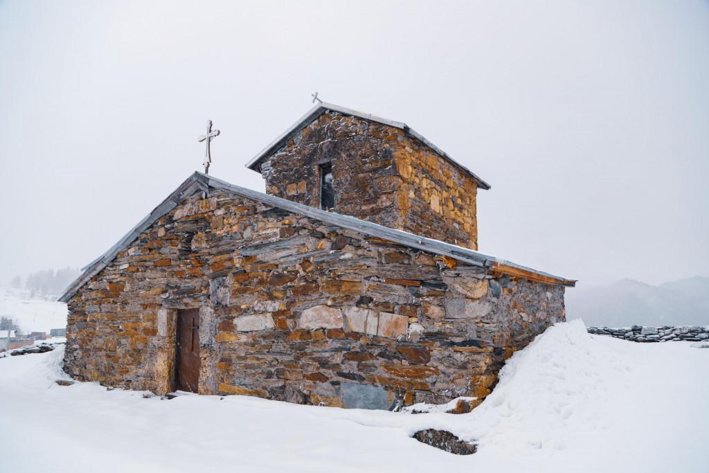 წვირმის მთავარანგელოზის ტაძარი  Храм Архангела Цвирми  Archangel church of Tsvirma