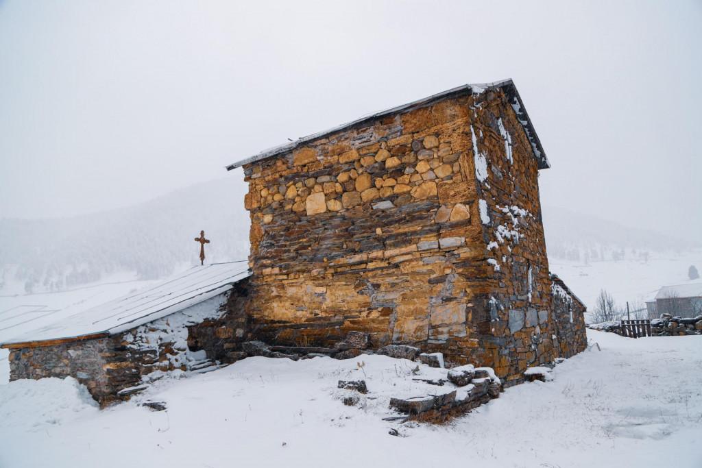 წვირმის მთავარანგელოზის ტაძარი  Храм Архангела Цвирми  Archangel church of Tsvirma