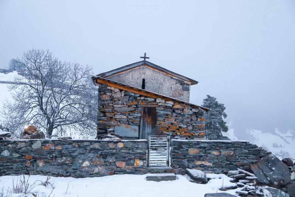 წვირმის მთავარანგელოზის ტაძარი  Храм Архангела Цвирми  Archangel church of Tsvirma ნაკა თარინგზელი