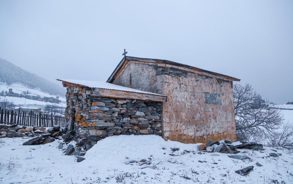 წვირმის მთავარანგელოზის ტაძარი  Храм Архангела Цвирми  Archangel church of Tsvirma ნაკა თარინგზელი