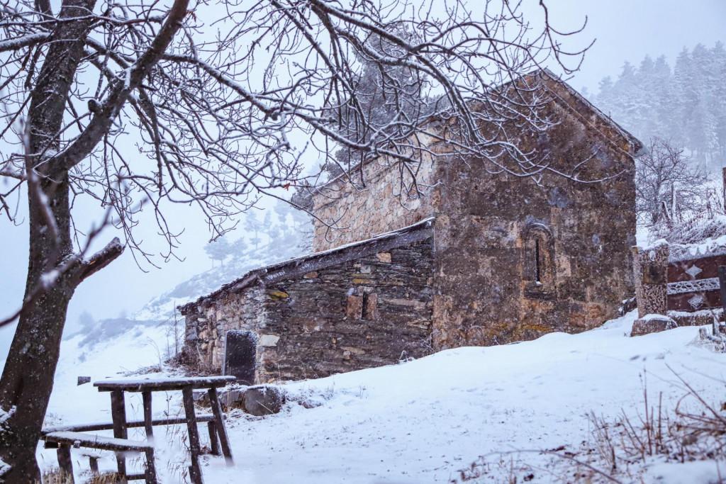 წვირმის წმ. ბარბარეს ეკლესია Tsvirmi St. Barbara Church Цвирми Церковь Святой Варвары