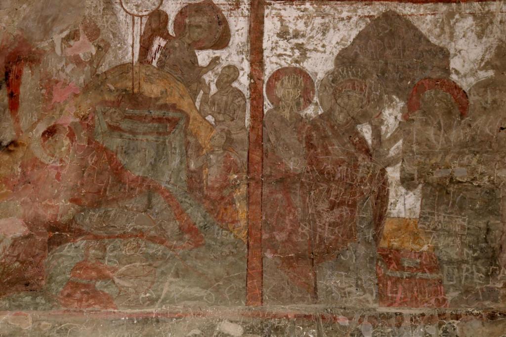 კალოუბნის ფრესკები