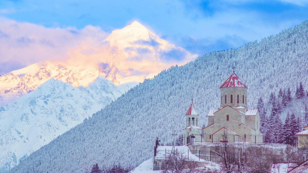 მესტიის საკათედრო ტაძარი Mestia Cathedral church Собор Местии