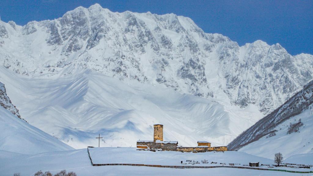 უშგულის ლამარიაუშგულის ლამარია Lamaria church Ushguli Svaneti Ушгули Сванети Церковь Ламария
