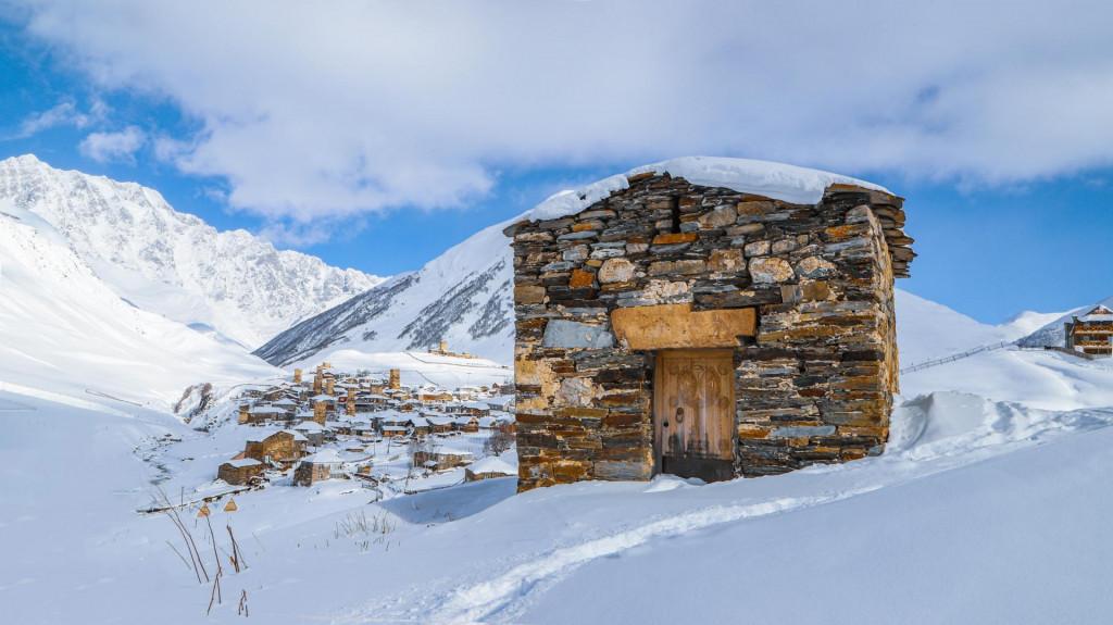 ჩაჟაშის ქვედა ციხის კომპლექსი Chajashi Fortress Чажаши Крепость