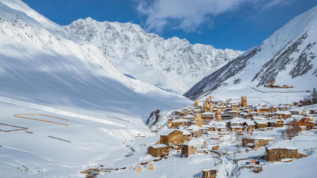 უშგული Ushguli Svaneti Ушгули Сванети Chazhashi
