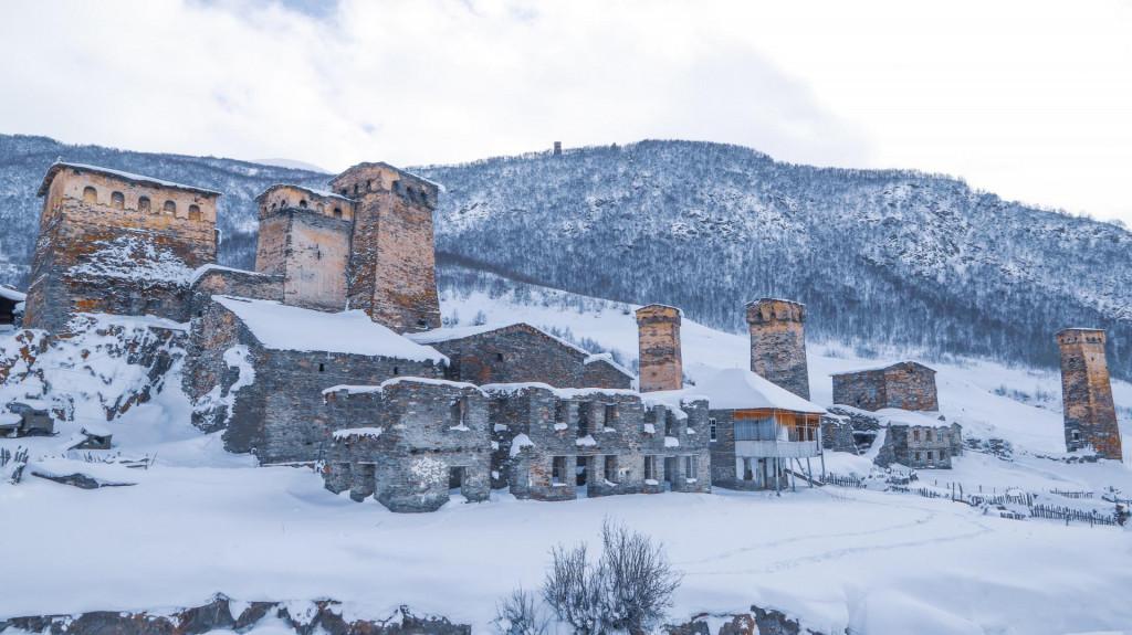უშგულიუშგული Ushguli Svaneti Ушгули Сванети Chazhashi