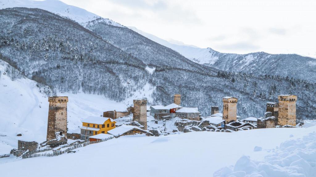 უშგული Svaneti Ушгули Сванети Murkmeli