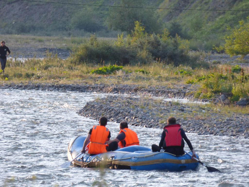 Rafting in Juta Valley
