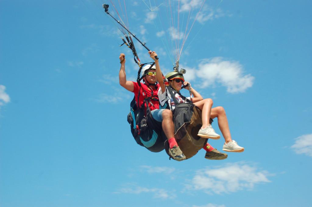 პარაპლანით ფრენა გონიოში