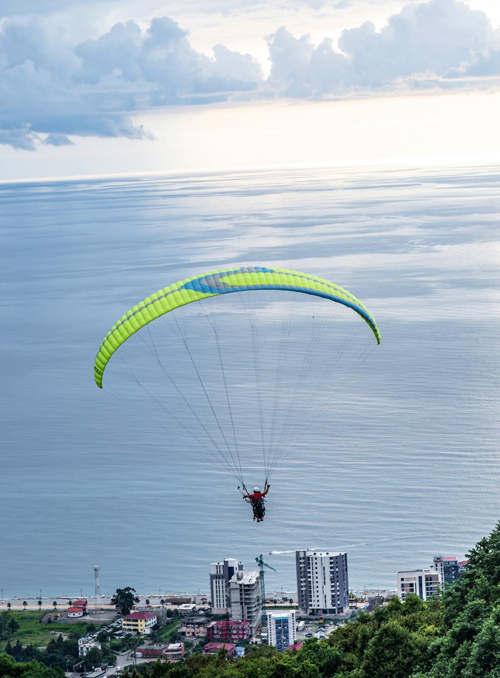 პარაპლანით ფრენა გონიოში