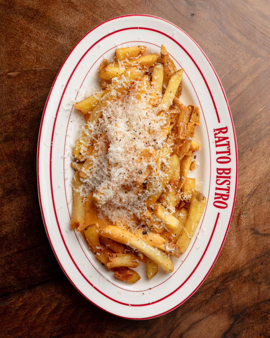 A pasta dish at Ratto Bistro