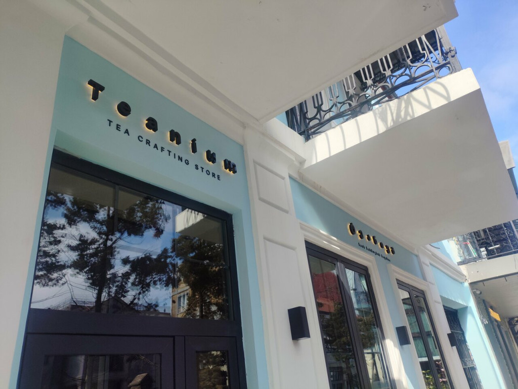 Teanium’s entrance in Batumi’s old town